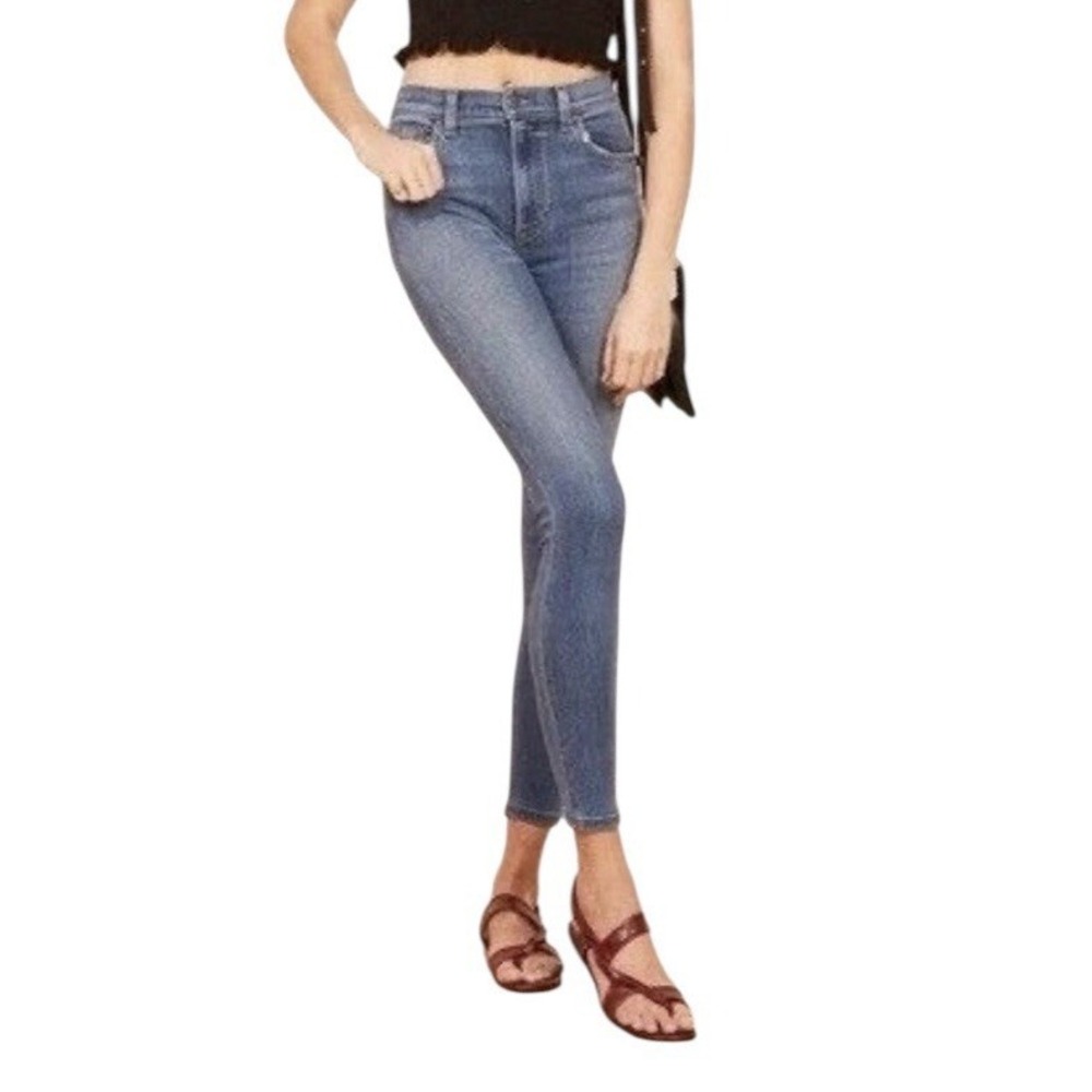 Reformation Jeans Women's Size 26 High and Skinny Stretch Denim Blue Classic